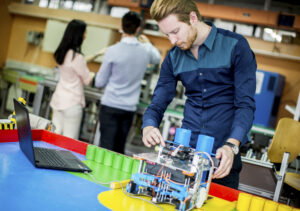 Young people in the classroom